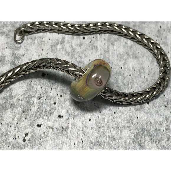 Trollbeads Glass Troll Bead ~ DEEP BUBBLES ~ Retired 2012 - Picture 3 of 4